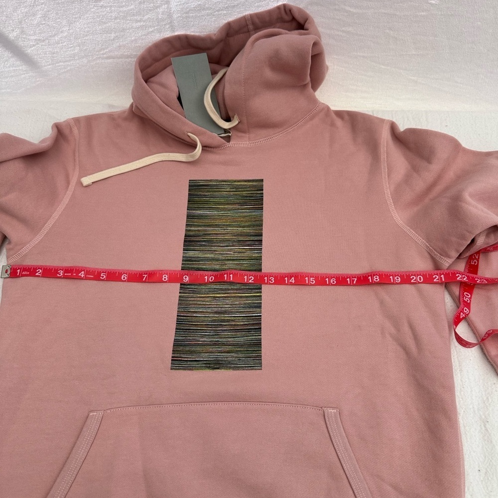 Ecologyst 100% Organic Cotton Pink Hoodie Sweater#A — image 4 of 8